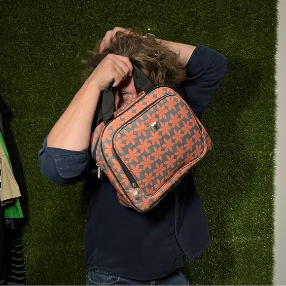 Skyline Mod Floral Carry On Travel Bag - Picture 6 of 16